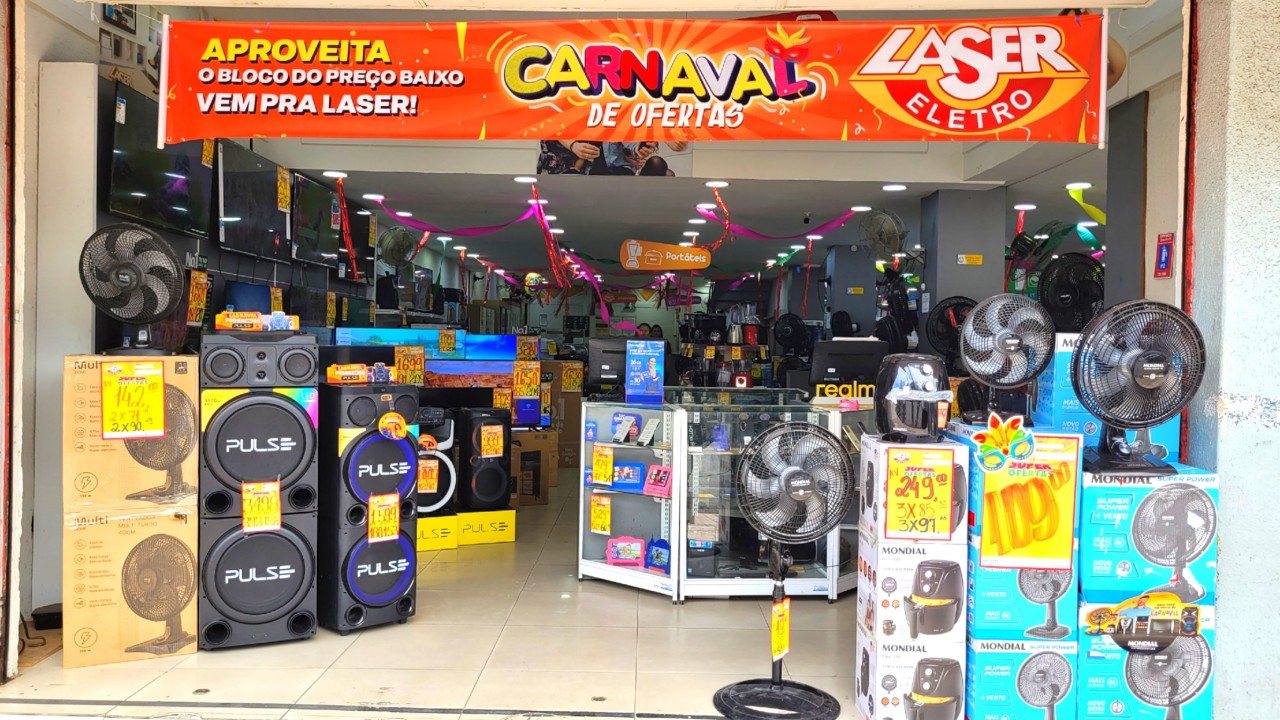 Carnaval de Ofertas Laser Eletro | Promoção de Móveis e Eletros
