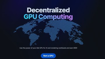 Exploring Dedium: The Future of Decentralized GPU Computing on Cardano