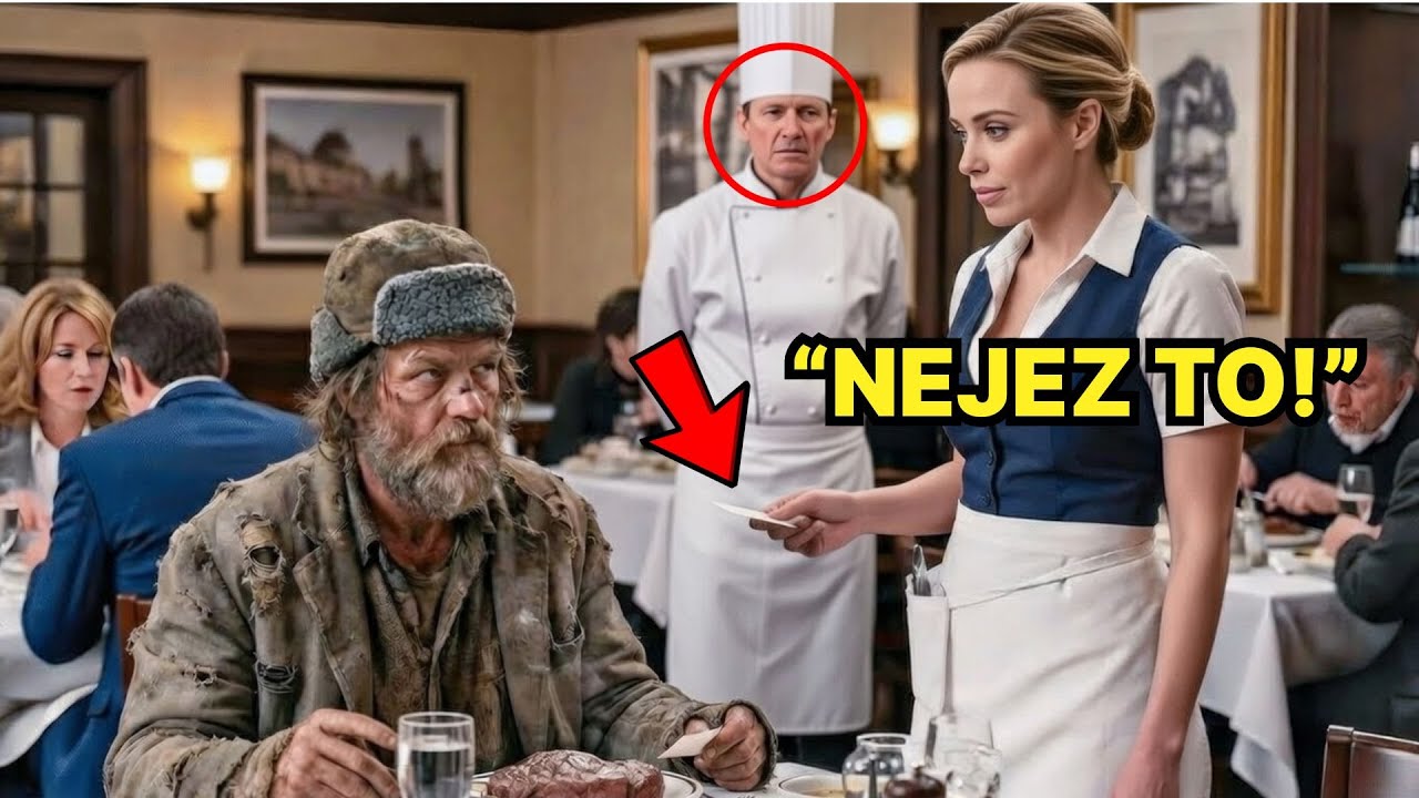 Tajný miliardář objednává Steak-Servírka mu podstrčí poznámku,která ho zastaví!