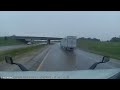 WATCH: Dashcam video of a semi crash on I-41 in Fond du Lac
