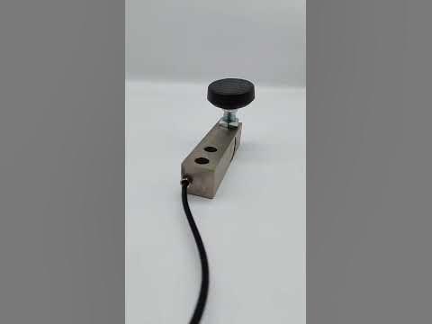 YZC-320C Strain gauge pressure sensor load cell - YouTube