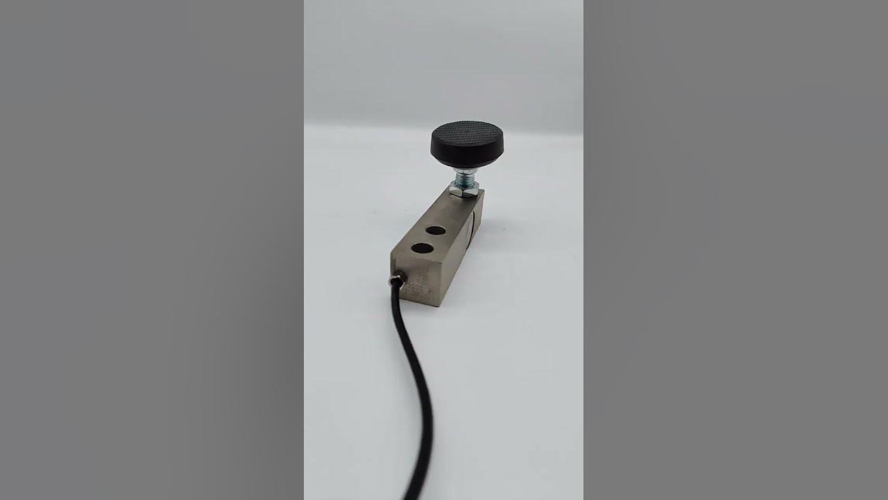 YZC-320C Strain gauge pressure sensor load cell - YouTube