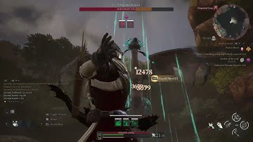 Bless Unleashed - Thunder Wyvern Solo - 12.9k Attack Ranger