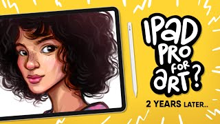 Thoughts on using the IPad Pro for ART | 2 years later…