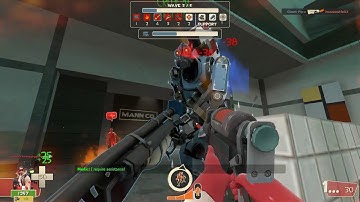 Tf2 MvM: Osmium Ordinance Hideout - (Adv) Korpoelec Invasion (5 waves) as syringe battle medic
