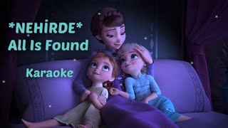 Tüm Yanıtlar Nehirde Türkçe Karaoke Karlar ülkesi 2 (All Is Found) Frozen 2 Resimi