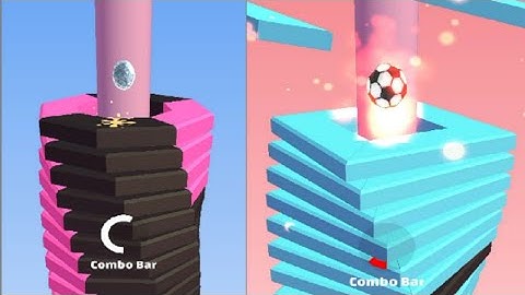 Helix Stack Jump: All Levels Complete Gameplay Level 1-9999 All Level (iOS, Android)