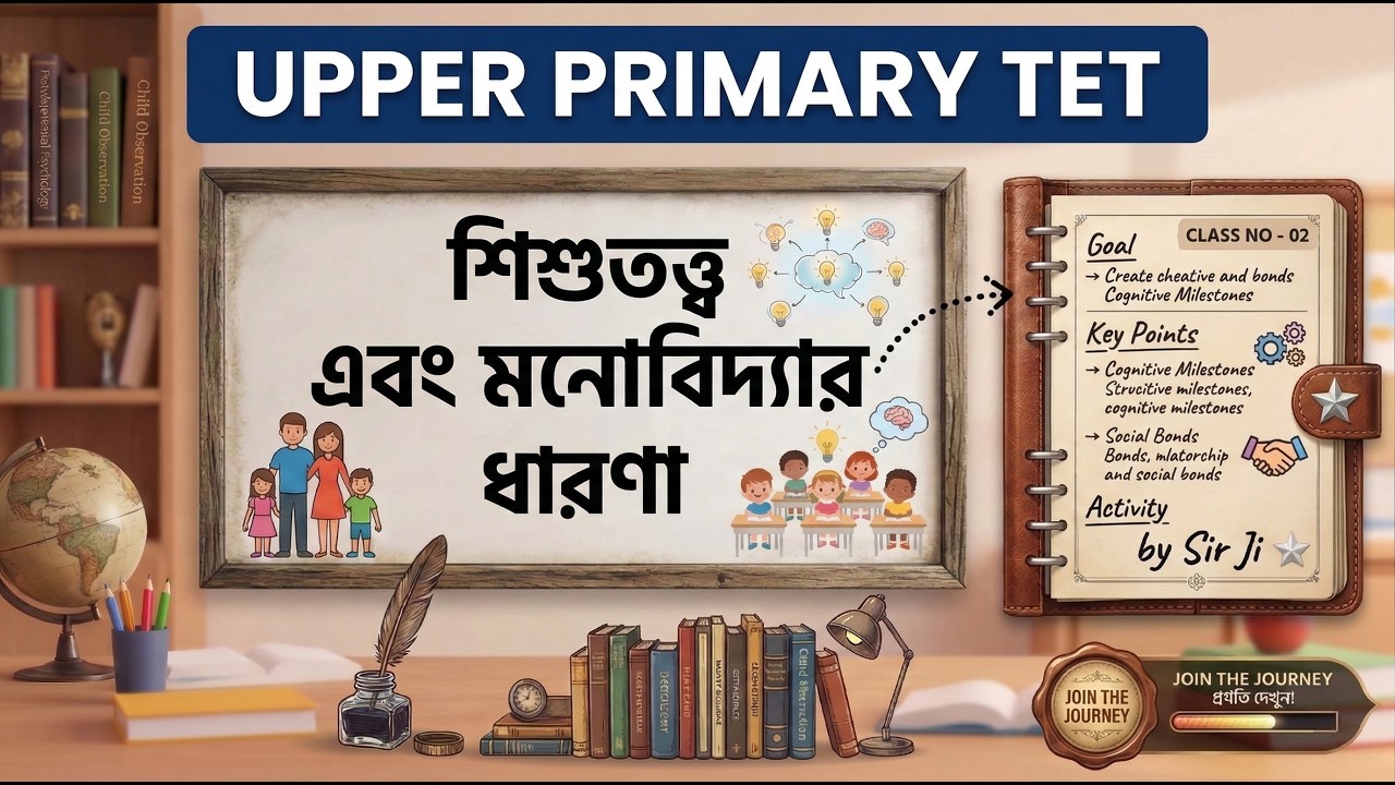 শিশুতত্ত্ব ও শিক্ষা মনোবিদ্যার ধারণা | Child & Educational Psychology | WB Upper Primary TET