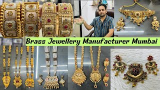 Rajwadi Jewellery Manufacturer & Wholesalers Mumbai |Traditional Jewellery | Brass Jewellery #yt