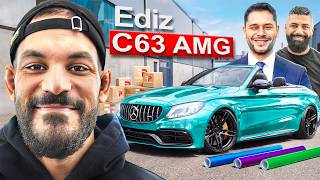 Ediz C63 AMG Spezial Folierung Part 1 | Pimp Your Ride x FolienPrinz