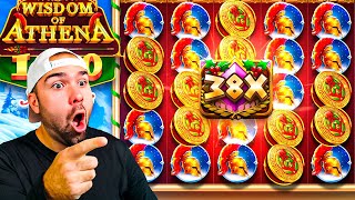 MY FIRST 1000X Wisdom Of Athena Xmas 1000 SLOT WIN! screenshot 4