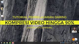 Kompress Video Hingga 90% Tanpa Mengurangi Kualitas, DIJAMIN BERHASIL !