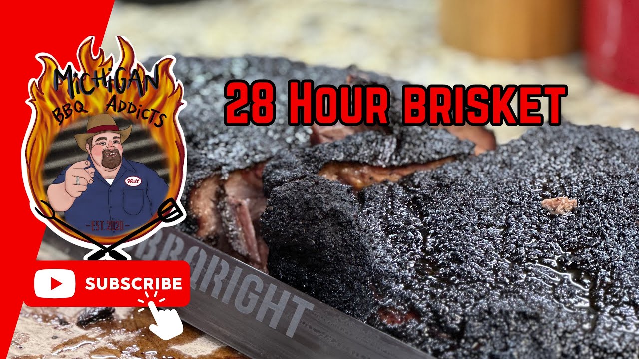 28 Hour Smoked Brisket | Michigan BBQ Addicts