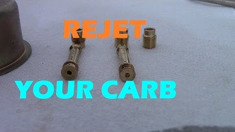 How to ReJet a Carburetor (BRONDA Part 3)