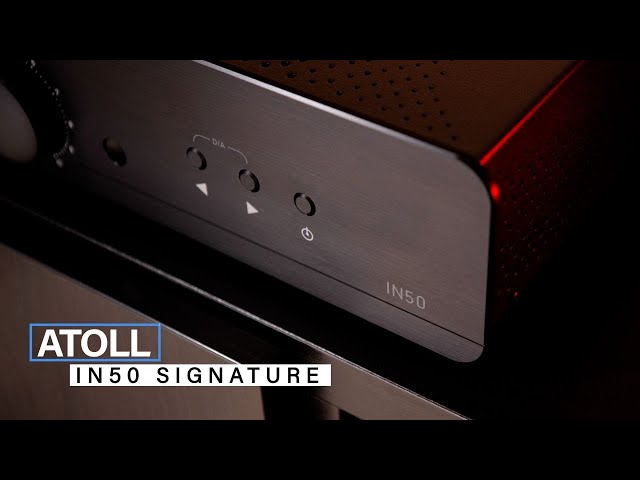ATOLL IN50 SIGNATURE stereo amplifier review - The French