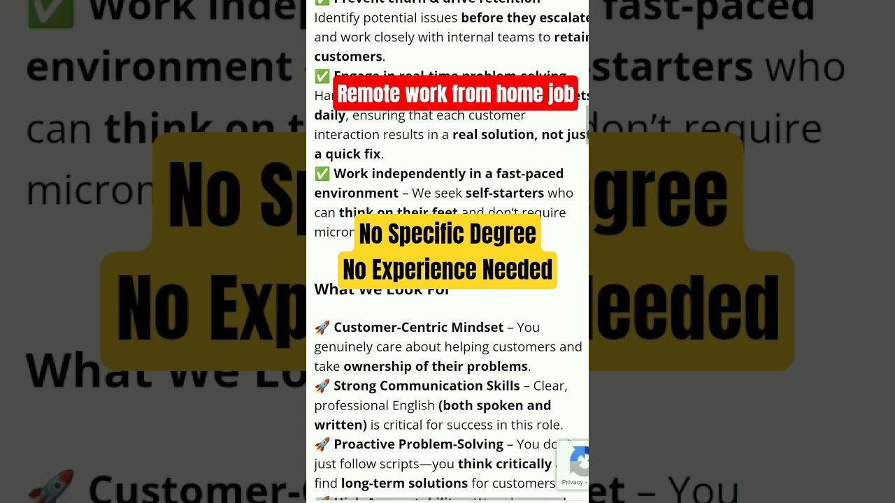 Remote Client Service Role WFH 