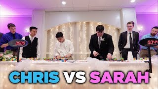 Chris & Sarah's Wedding Cube Relay