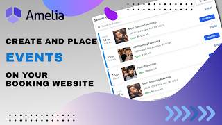 Celebrity How to book events | Amelia WordPress Booking Plugin Profile