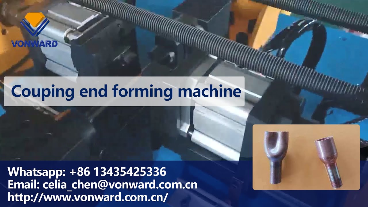 『Couping end forming machine』 