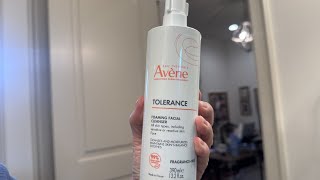Avene Foaming facial cleanser for  sensitive skin. Avène Tolerance Daily Foaming Facial Cleanser, Fo