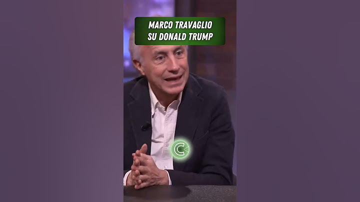 Marco Travaglio su Donald Trump #ilcapitale #trump #travaglio #marcotravaglio