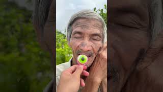 Ông nội tội nghiệp và Em bé siêu dễ thương 🍒😱👶🏻♥️👴 #shorts #cute