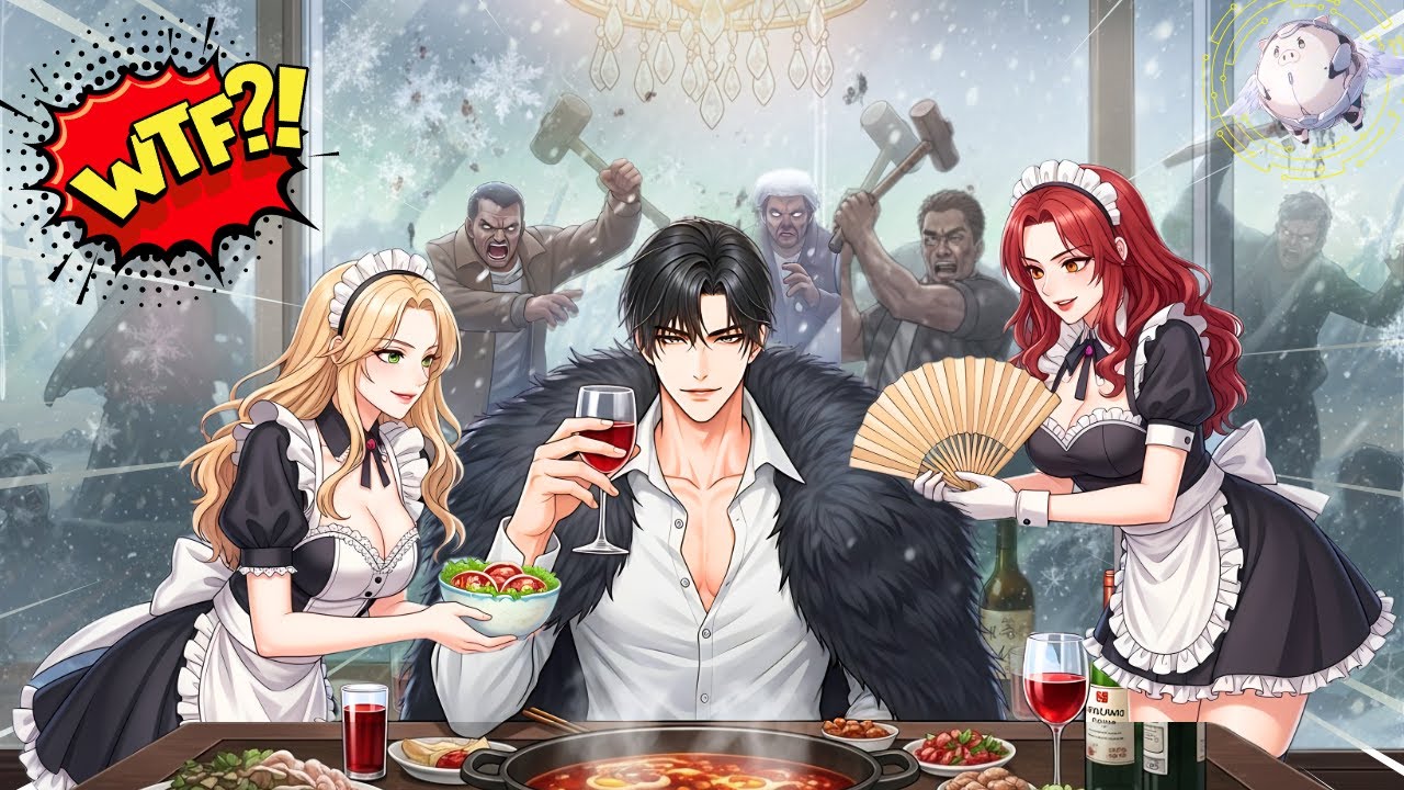 CUANDO llegó el APOCALIPSIS, activé el SISTEMA que hizo que me DESEARAN TODAS. | Manhwa de romances