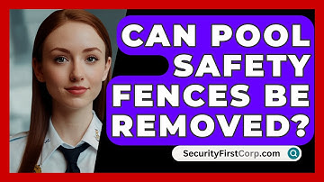 Can Pool Safety Fences Be Removed? - SecurityFirstCorp.com