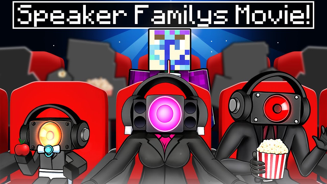 Speaker Family made a Movie in Minecraft...