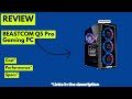 🔥 BEASTCOM Q5 Pro Gaming PC Review | Ryzen 7 8700F + RTX 5060 | Ultra-Fast 1440p Gaming Monster! 🔥
