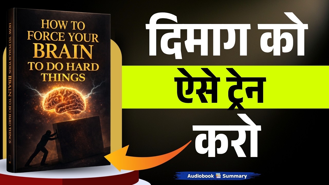 How To Force Your Brain To DO Hard Things | Lazy Brain को कैसे हराएं? | Book Summary | Audiobook