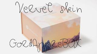 Распаковка бокса Velvet Skin от GoldAppleBOX🎀