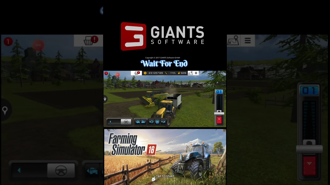 Tractor 🚜  Pulling Heavy Trolly Farming Simulator 16 || 