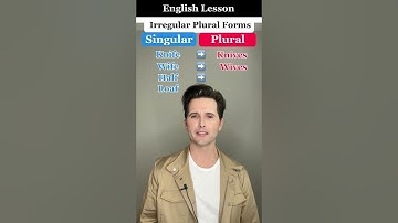 Irregular Plural Forms #englishgrammar #grammar