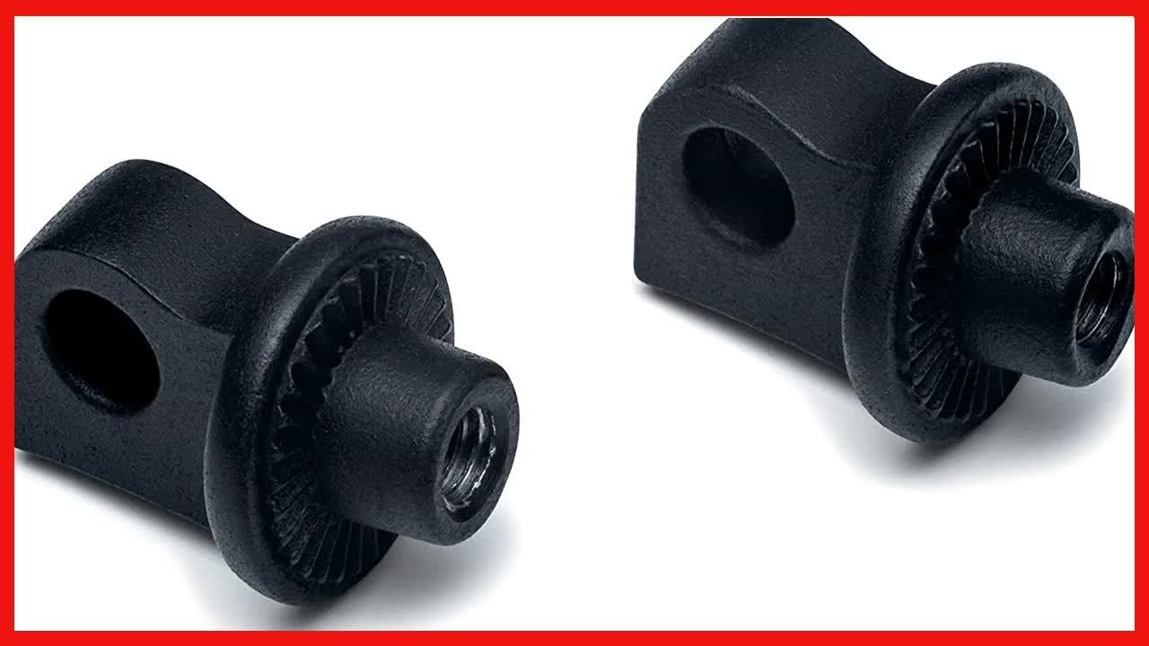 Adjustable Stop Splined Peg Adapters For A More Comfortable Riding Position
