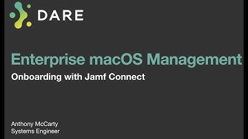 Onboarding with Jamf Connect