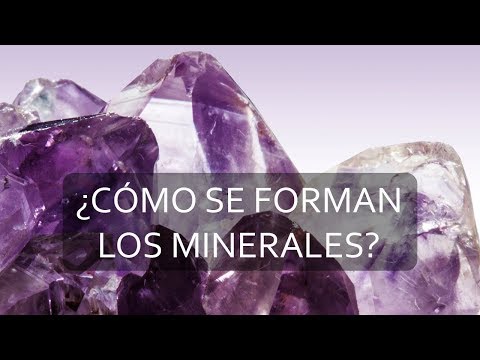 Video: ¿Por qué los minerales tienen diferentes formas de cristal?