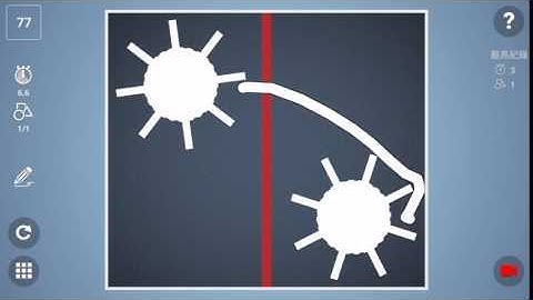 Check out how I solved level 77 in Brain It On! 【One Shape】