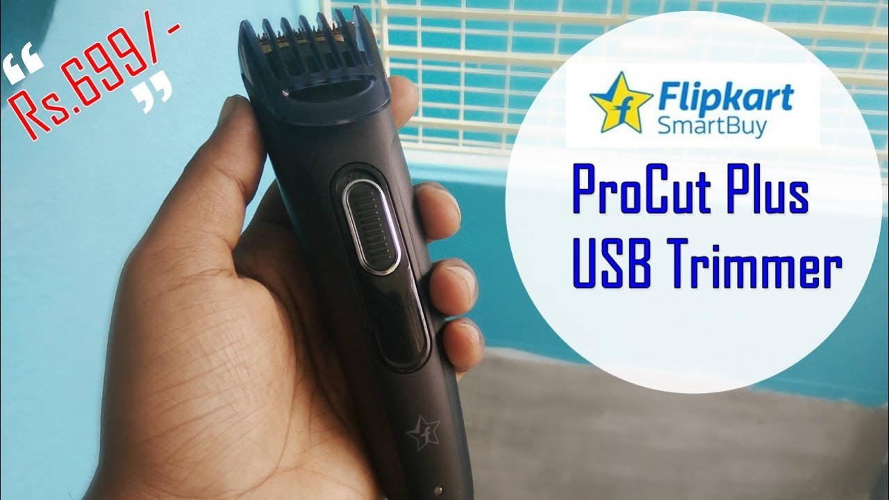 flipkart smartbuy usb trimmer