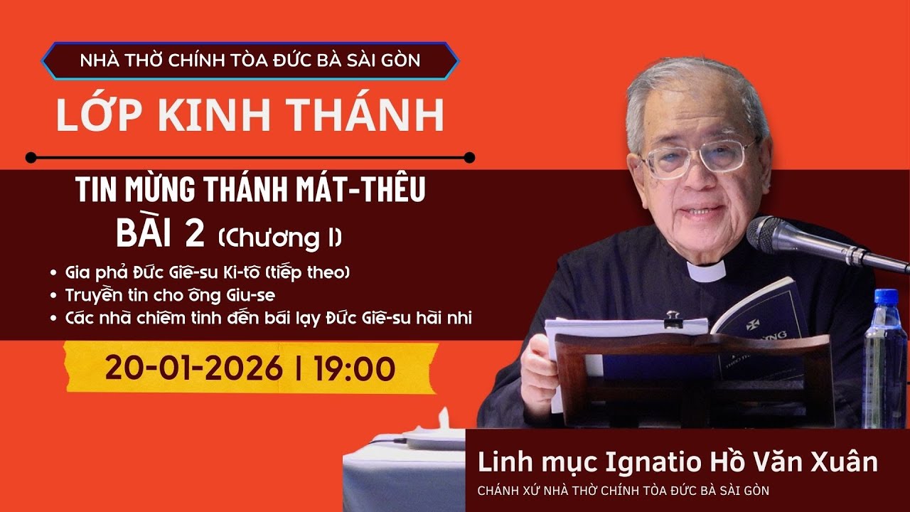Lớp Kinh Thánh - Nhà thờ Chính Tòa Đức Bà Sài Gòn