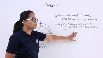 Class10th – Angle Subtended by an Arc of a Circle Problem-7 | Circles | Tutorials Point