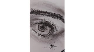 #رسم #رسم_عين |تعليم رسم العين بالفحم |رسم خطوه بخطوه .| رسمات #فحم