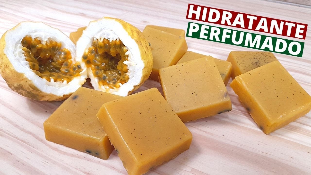 COMO FAZER SABONETE DE MARACUJÁ   - SUPER PERFUMADO - UM CARINHO EM SUA PELE