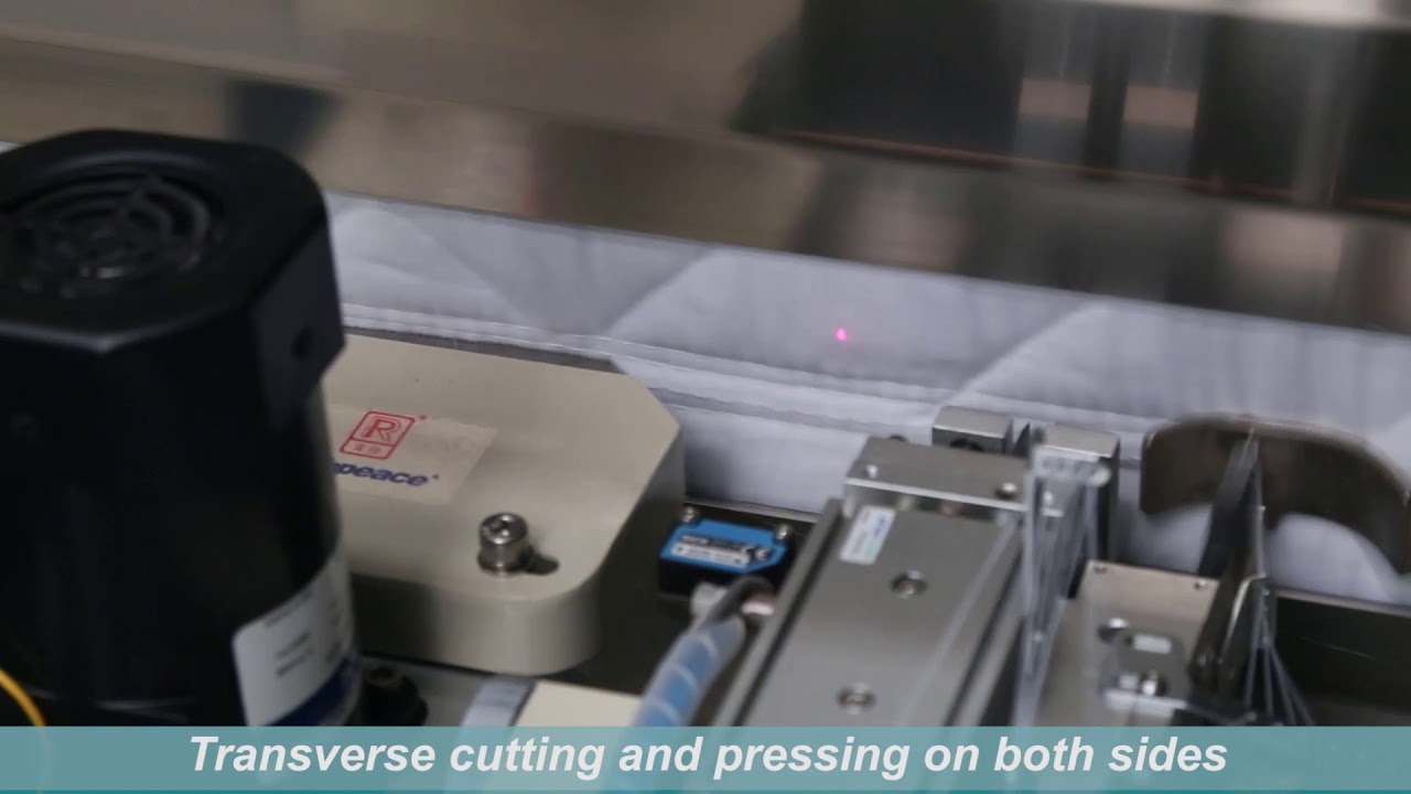 Here is a automatic solution to make quilting and four sides sewing ...