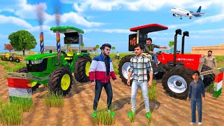 😍Today We Had a Tractor Tug-of-War 💥Challenge Nishu Deshwal🤑Indian Vehicles Simulator 3D🤩New Update✅ screenshot 5