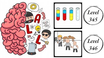 Brain Test All Star : Level 345 , 346 – How to Solve? (Walkthrough)