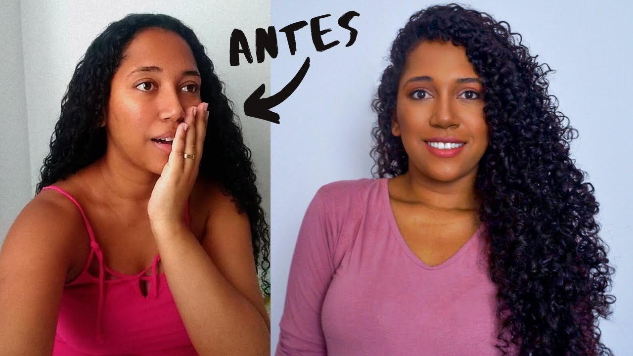 CORTE CABELO CACHEADO CAMADAS | COMO CORTAR O CABELO EM U