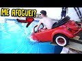 CAÍ COM O MINI FUSCA NA PISCINA !! ( ME AFOGUEI? ) [ REZENDE EVIL ]