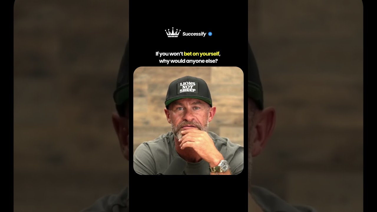 Bet on Yourself First