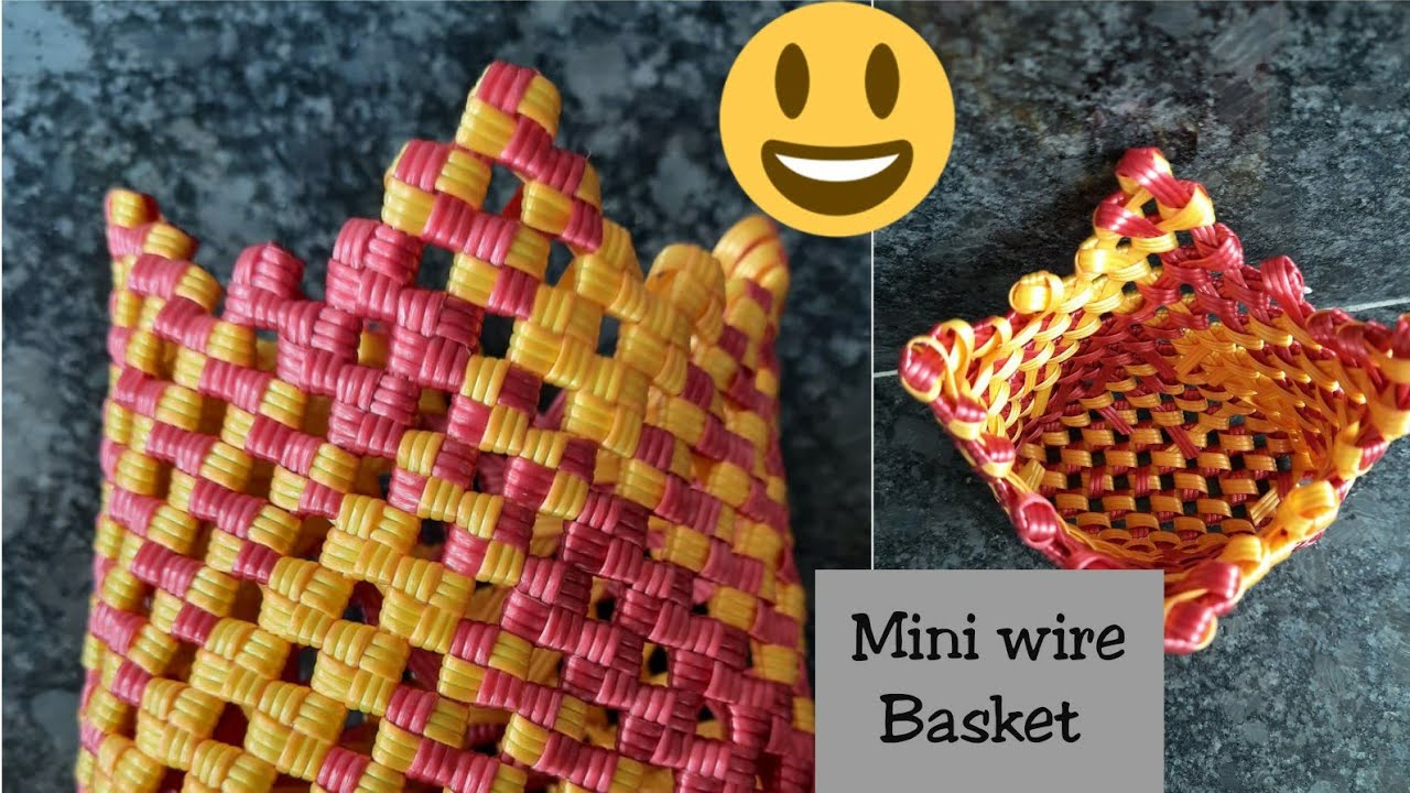 Fish Wire mini basket, Mini wire basket, Return gift